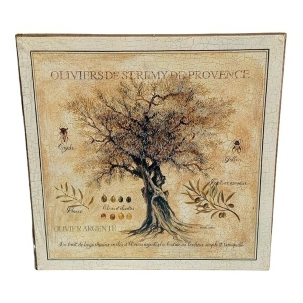 Pascal Cessou Olive Trees Saint Rémy Provence Framed Art Print Wood Frame Italy - Picture 2 of 4